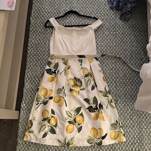 Lemon Dress Adrianna Papell